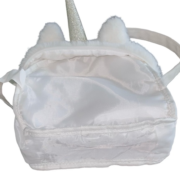 TARGET Girl's Faux Fur Unicorn Mini Backpack - Picture 9 of 12